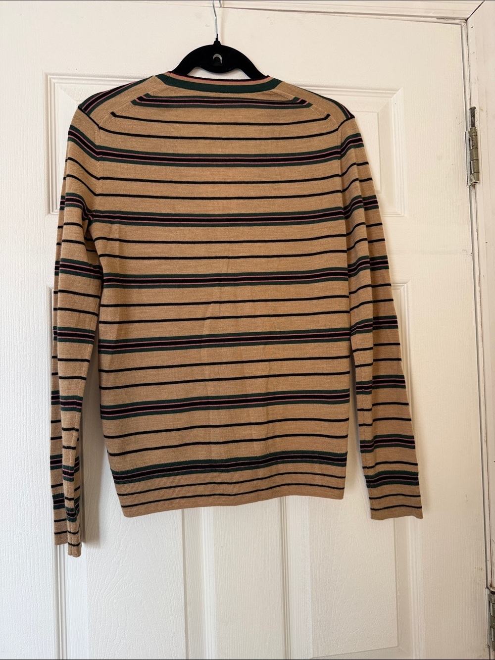 Tory Burch Striped Madeline V-Neck Cardigan size XS - Picture 7 of 10